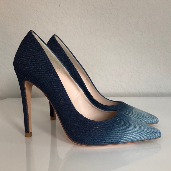 LK Bennett Shoes - LK Bennett Ombré Denim Pointed Toe Pump